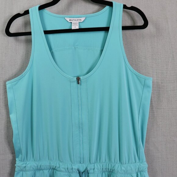 Athleta Expedition Dress Womens 8 Athletic Dress Built-In Shorts Aqua Green - Picture 3 of 10
